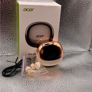 NIB Acer TWS Wireless Headset OHR546 - Black